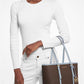 Jet Set Travel Small Logo Top-Zip Tote Bag