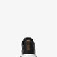 Dev Logo Embossed Faux Leather Trainer