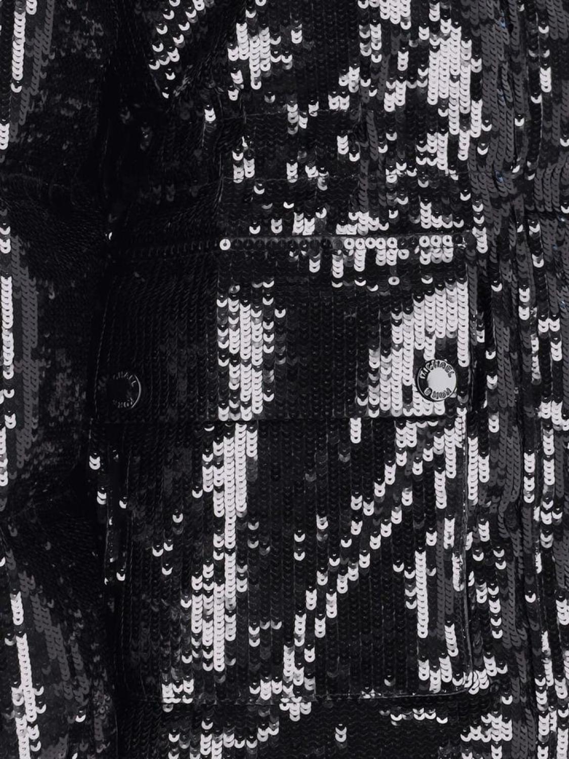 Michael Michael Kors Sequin Embellished Puffer Jacket