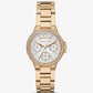 Mini Camille Pavé Gold-Tone Watch