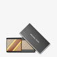 Logo and Faux Leather Stripe Wallet With Passcase Gift Set