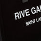 Saint Laurent Rive Gauche Canvas & Leather Tote