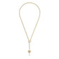 Faux Stone Lollipop Y-Necklace
