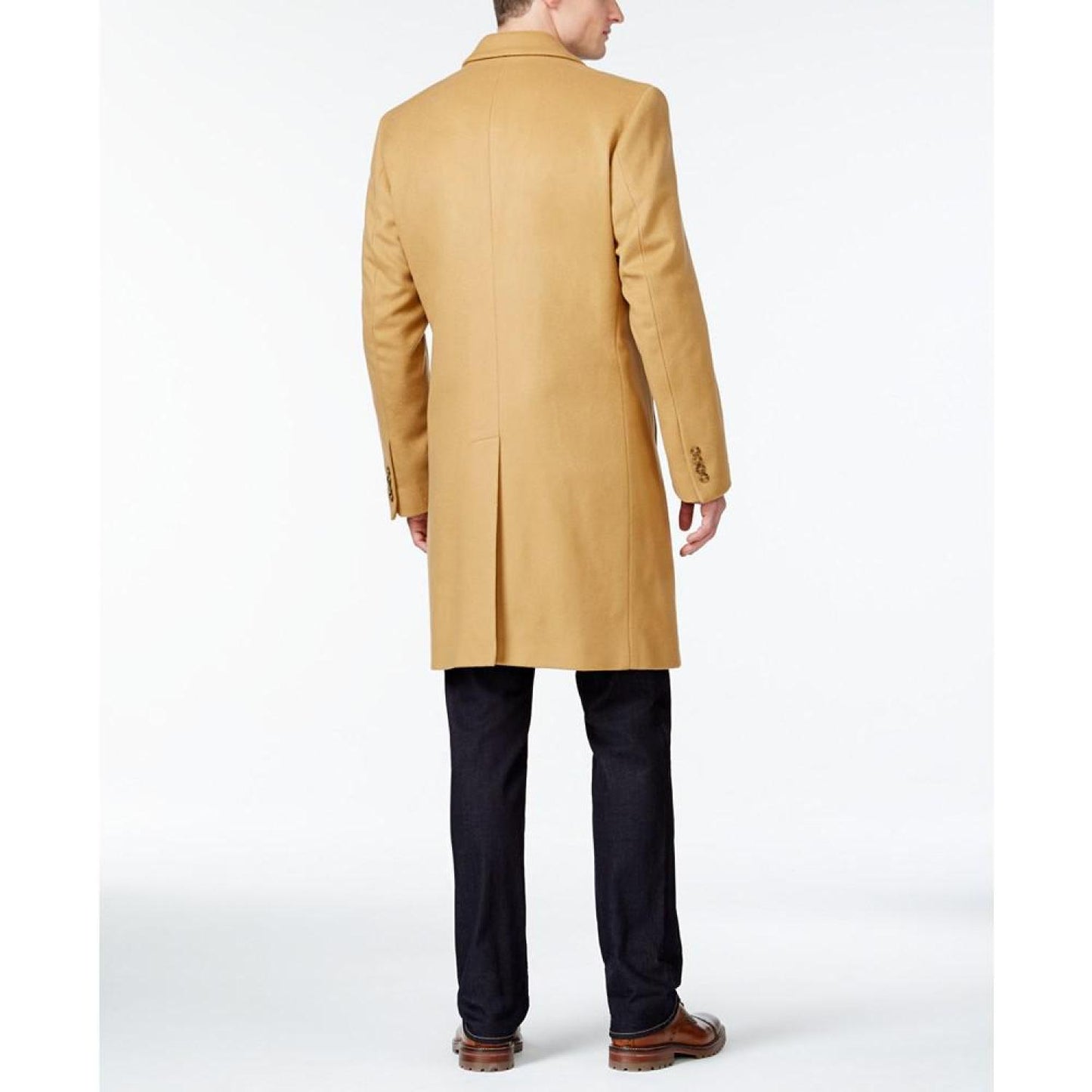 Michael Kors Men's Madison Wool Blend Modern-Fit Overcoat