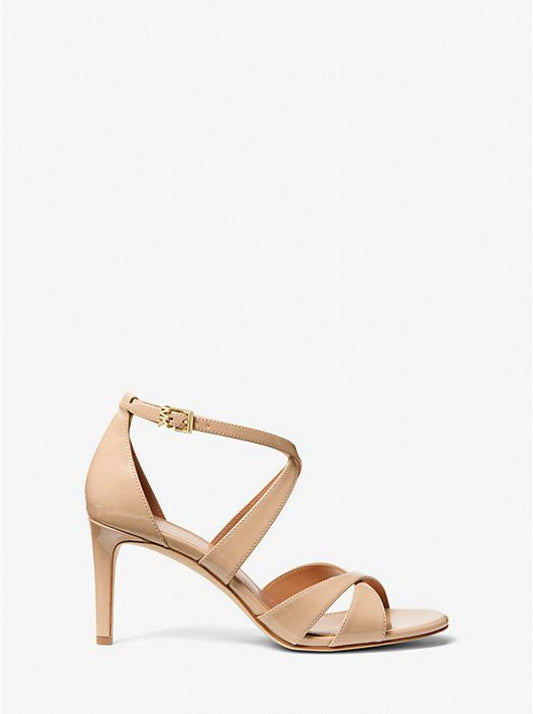 Kinsley Faux Patent Leather Sandal