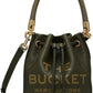 Green 'The Leather Bucket' Bag