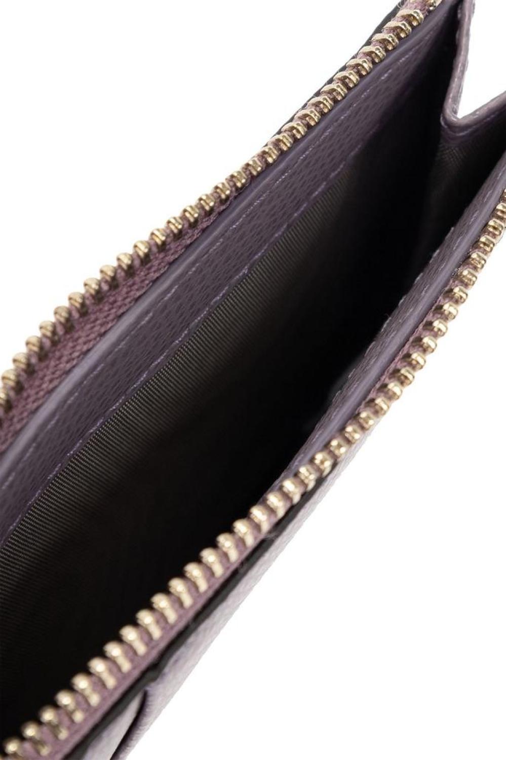 Furla Logo Plaque Zipped Cardholder