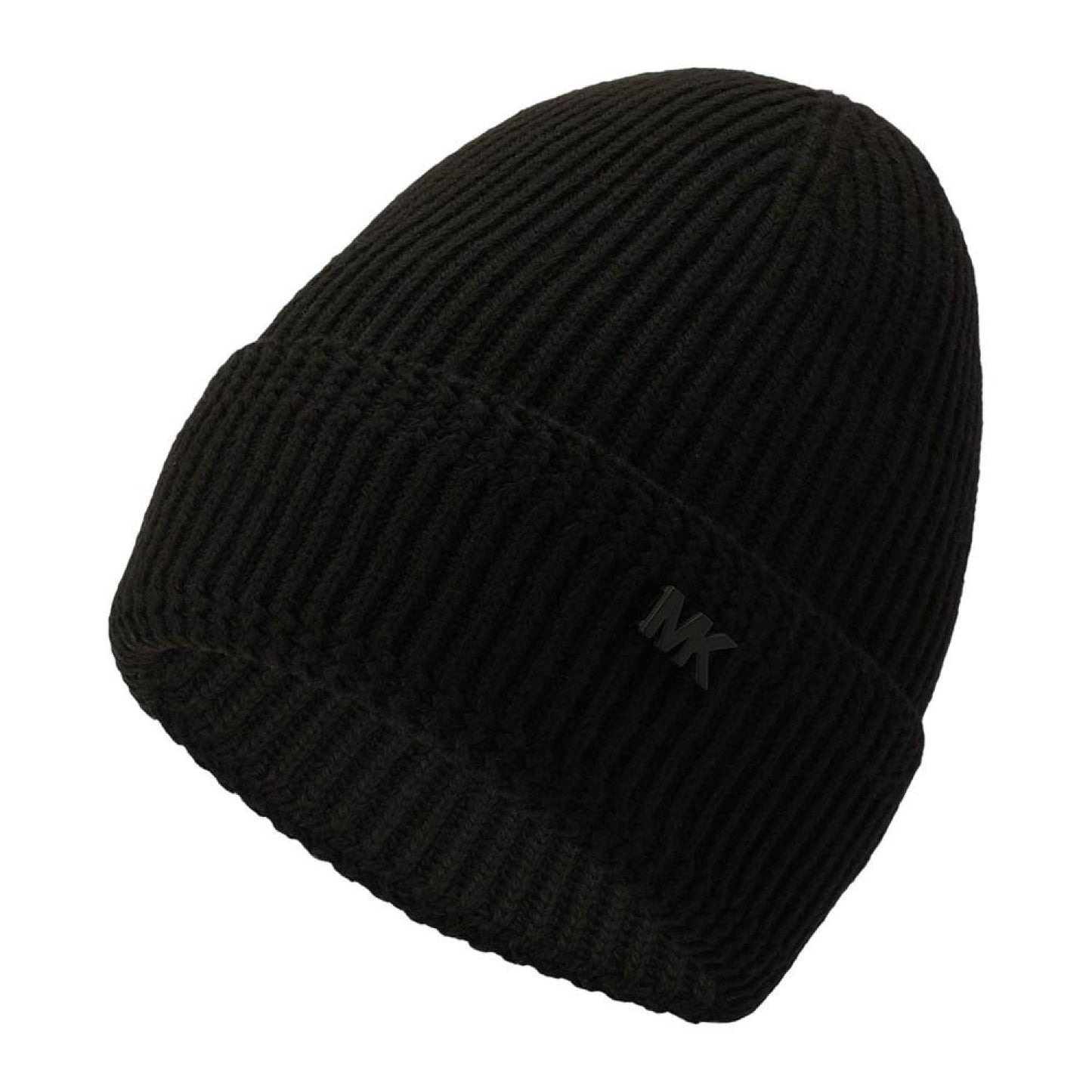 Men's Racked Ribbed Cuffed Logo Hat