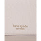 Ava Pebbled Leather Flap Chain Wallet