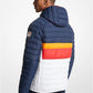 MK x ellesse Breckenridge Color-Blocked Quilted Nylon Puffer Jacket