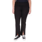 Plus Size Split-Hem Legging Pants