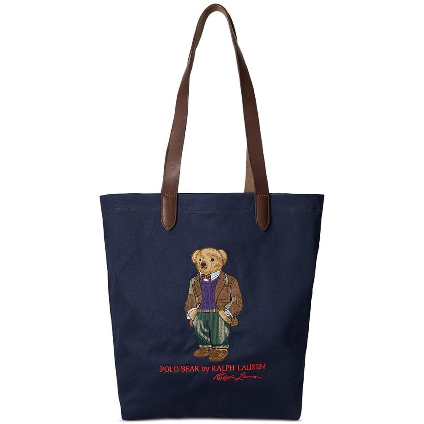 Men's Polo Bear Twill Shopper Tote