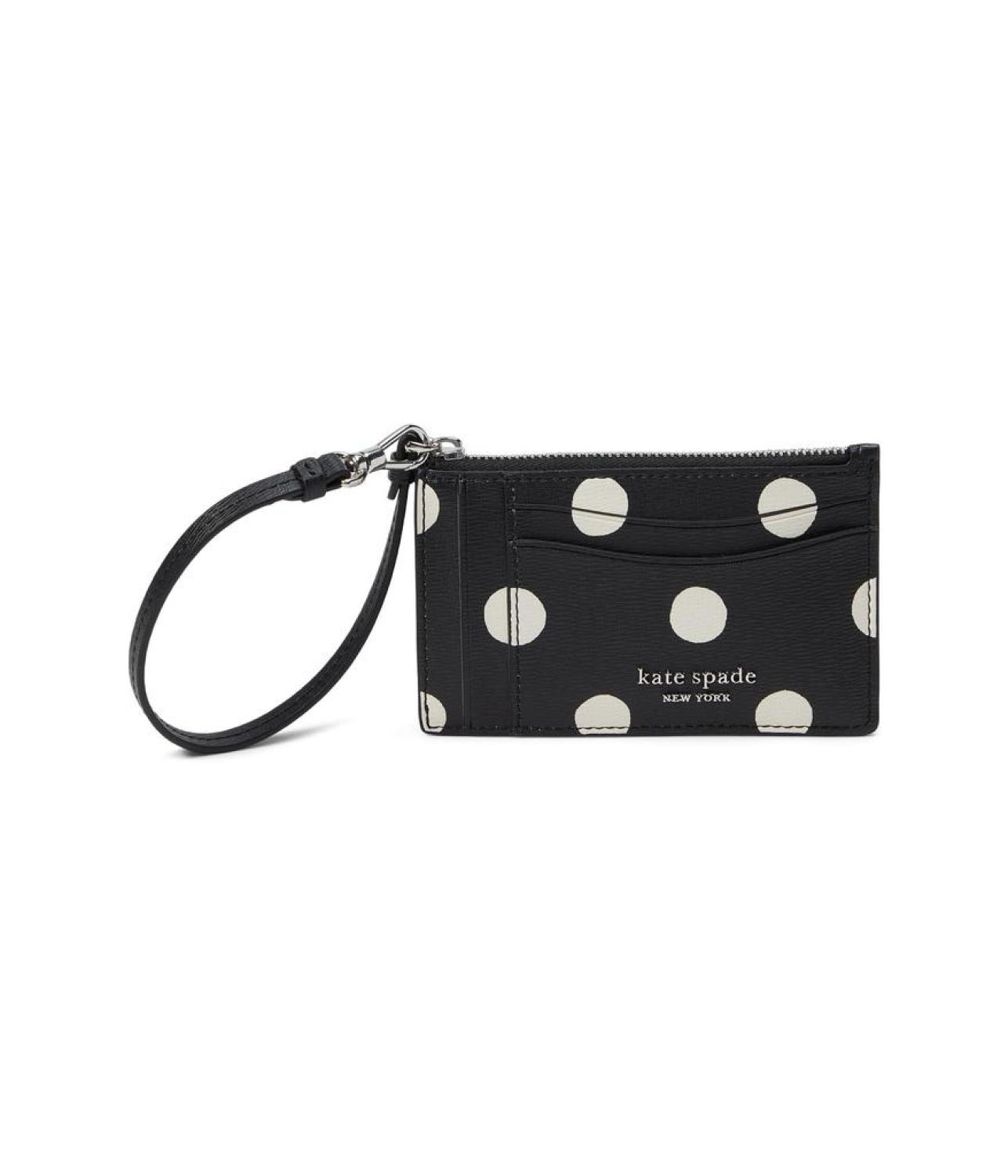 Kate spade polka dot card holder 2025