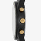 Oversized Accelerator Black-Tone Watch