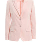 Adele Cotton Blazer In Pink