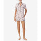 Women's Soft Knit Boxer 2 Piece Pajama Set