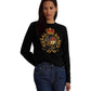Intarsia-Knit Crest Cotton-Blend Sweater