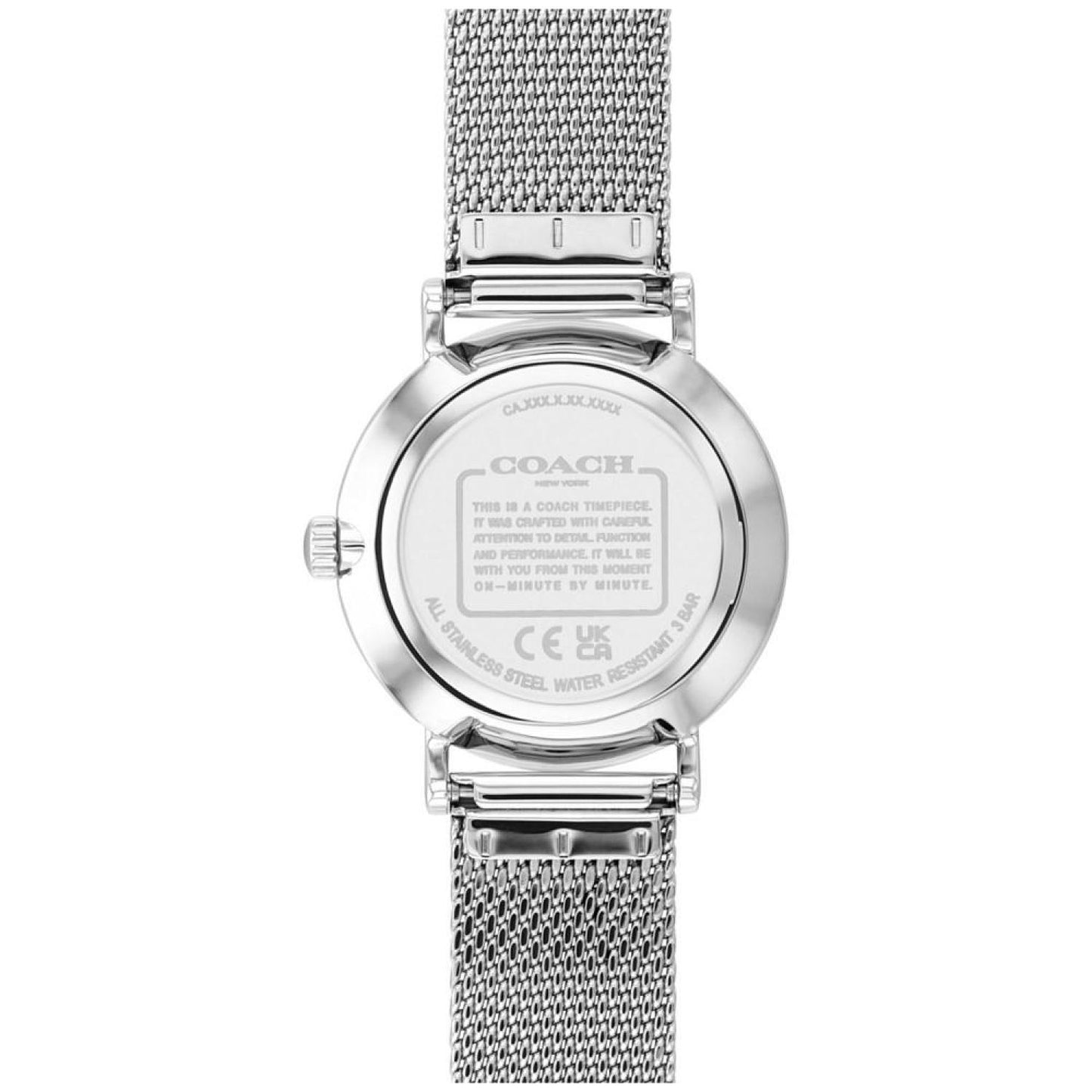 Women's Perry Stainless Steel Mesh Bracelet Watch 28mm Gift Set