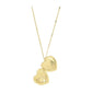 K Heart Locket
