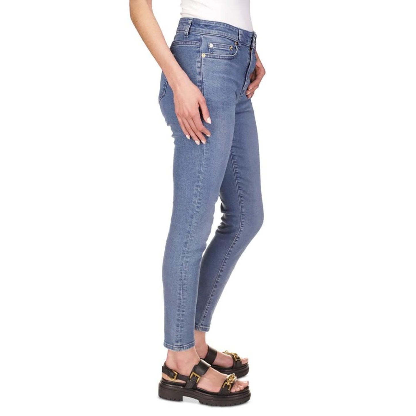 Women's Selma High-Rise Straight-Leg Skinny Jeans