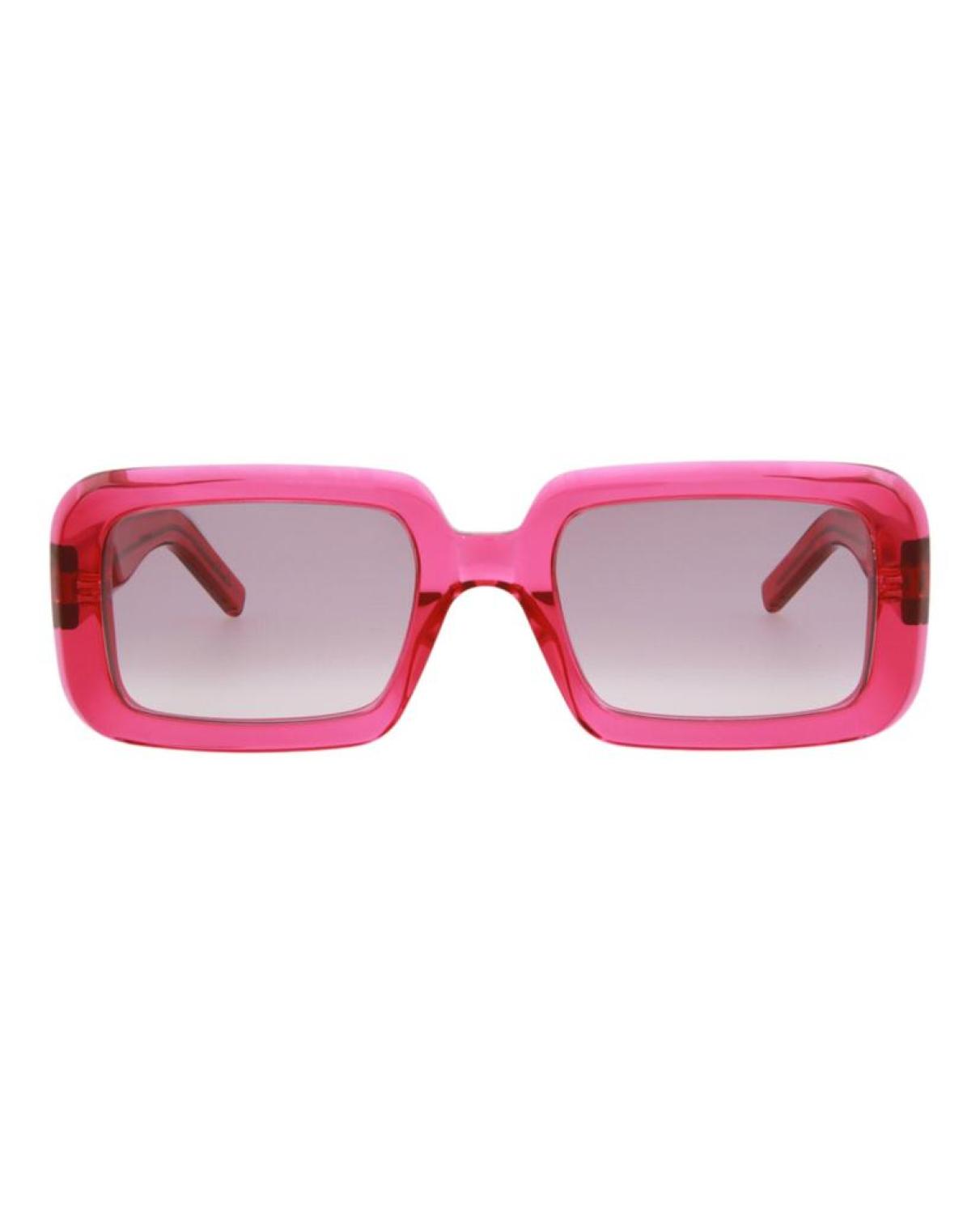Square/Rectangle-Frame Acetate Sunglasses
