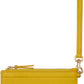 Yellow Top Zip Wallet