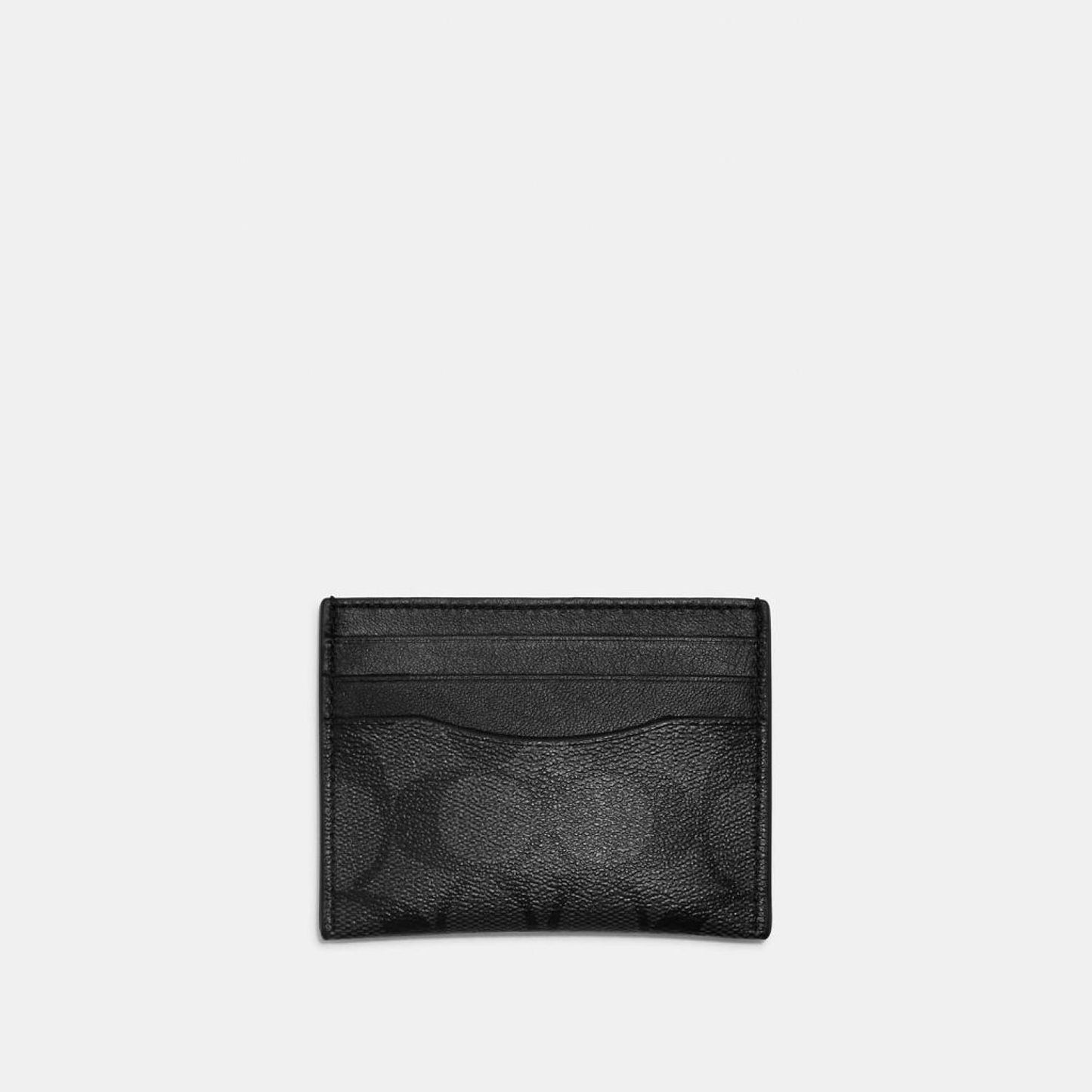 Coach Outlet Slim Id Card Case In Signature Canvas