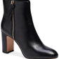 Knott Womens Leather Dressy Ankle Boots