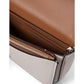 Ava Pebbled Leather Flap Chain Wallet