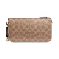 Signature Coated Canvas Noa Popup Bag with Removable Card Pouch