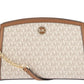 Michael Kors Logo Plaque Zipped Crossbody Bag