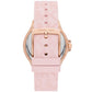 Women's Mini-Lennox Three-Hand Blush Silicone Strap Watch 37mm