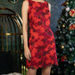 Twiggy Dress In Red Royale