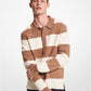 Striped Wool Blend Sweater