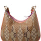 Gucci Attache Medium Canvas Shoulder Bag
