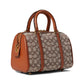 Signature Textile Jacquard Ruby Satchel 25