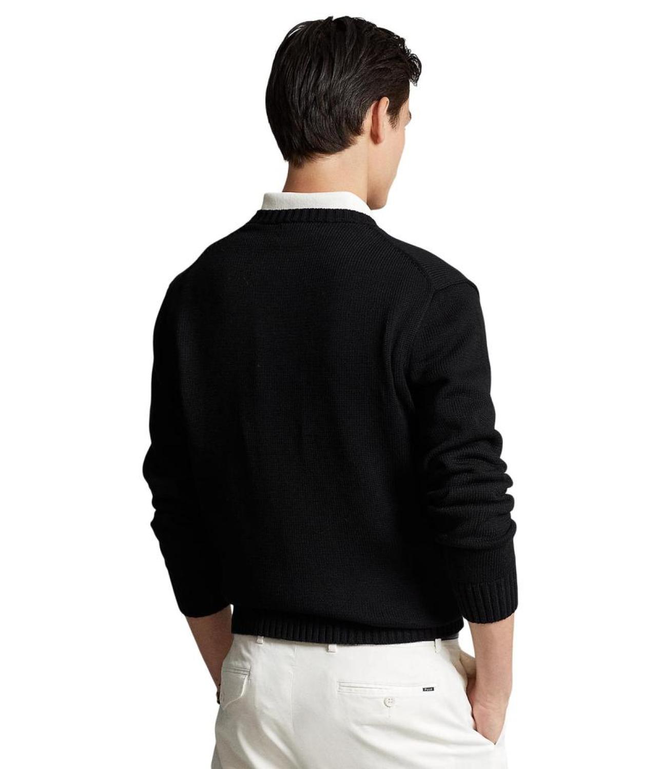 Cotton Crew Neck Sweater