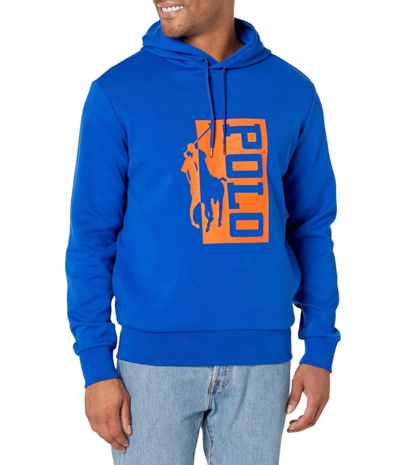 Big Pony Logo Double-Knit Hoodie