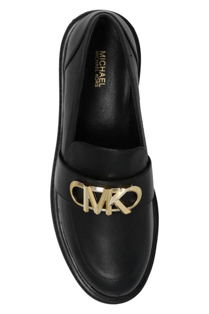 Michael Michael Kors Logo Plaque Slip-On Loafers