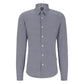 Men's Slim-Fit in Patterned Performance-Stretch Jersey Shirt