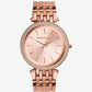 Darci Pavé Rose Gold-Tone Watch