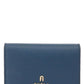Furla Logo Print Flapover Card Holder