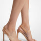 Catherine Leather and Vinyl Sandal