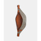 Leather Charter Belt Bag 7 in Micro Signature Jacquard