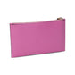 Ava Colorblocked Pebbled Leather Wristlet
