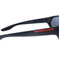 Prada Linea Rossa PS 18US 1BO5Z1 Wrap Polarized Sunglasses