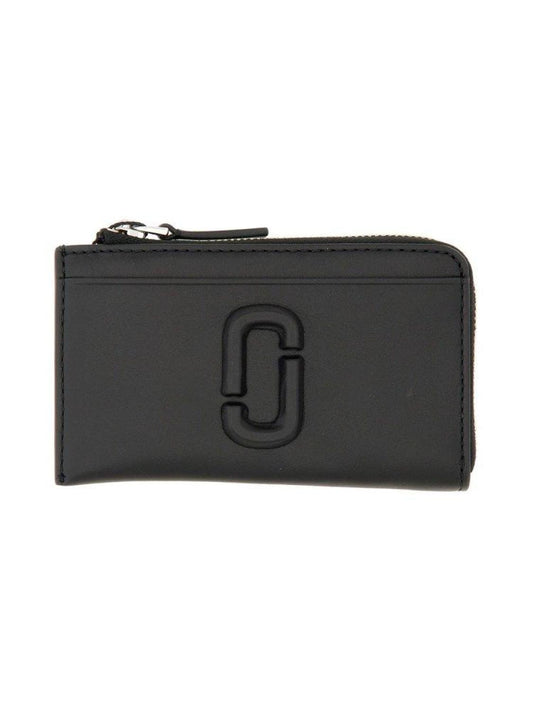 Marc Jacobs The Leather J Marc Top Zip Multi Wallet