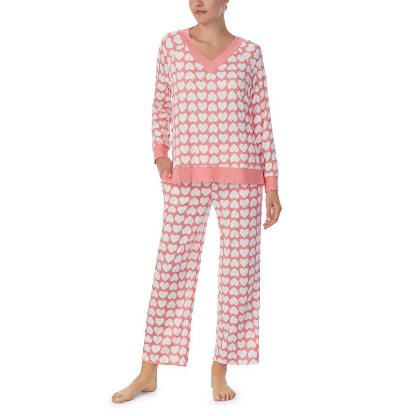 Long Sleeve V-Neck PJ Set
