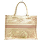 Dior Book Tote  Canvas Tote Bag (Pre-Owned)