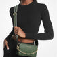 Jet Set Small Pebbled Leather Double Zip Camera Bag